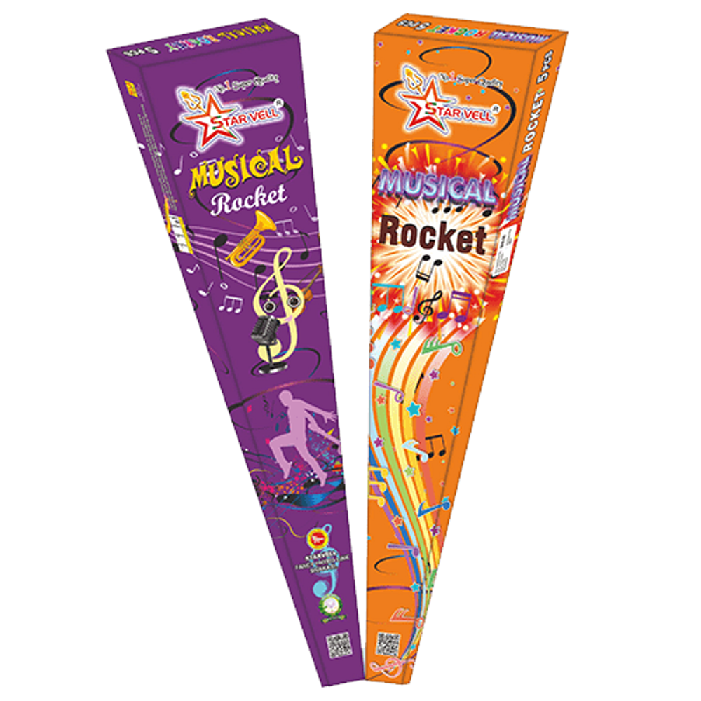 Musical Rocket B (5 Pcs)
