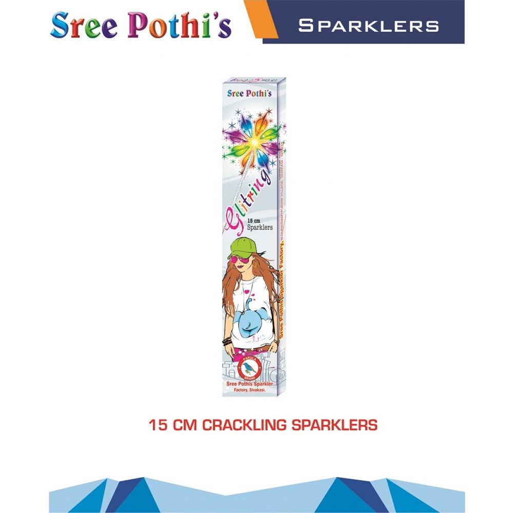 15cm Crackling Sparklers(10Pcs)