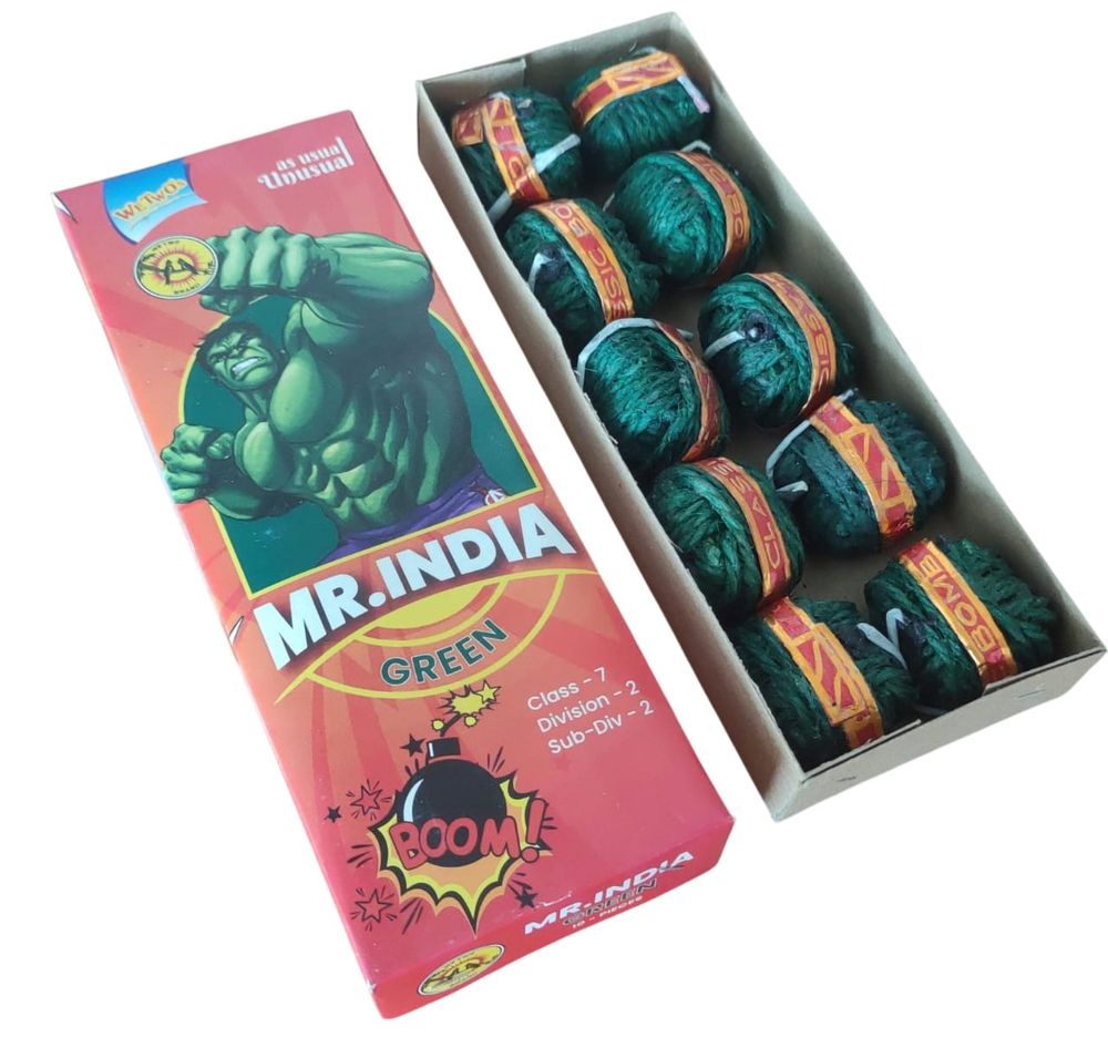 Buy Classic Bomb Green B (10 pcs) Online in Srinagar , Punjab and