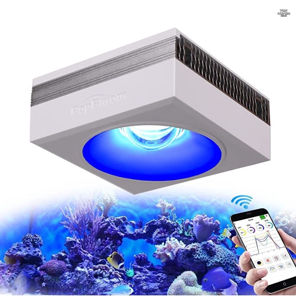 PopBloom RL90 Wi-Fi Controlled Saltwater Reef Aquarium Light