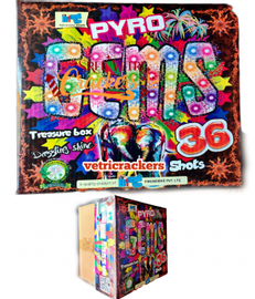 MIAMI NIGHTS SET OUT 30 SHOT/2.5" TUBE