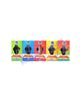 Kungu Fu Panda (White, yellow, green, red, red &  green)