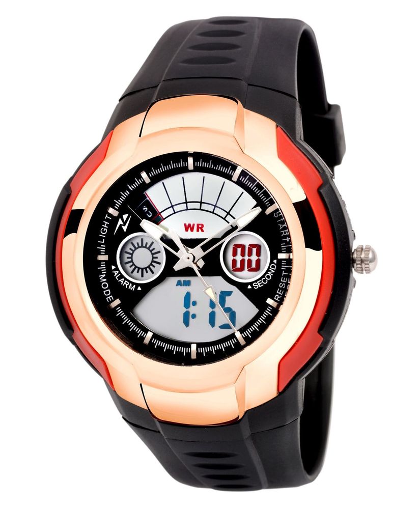 Kool Kidz New Analogue Cum Digital Watch - Black Kool Kidz New Analogue Cum Digital Watch - Black