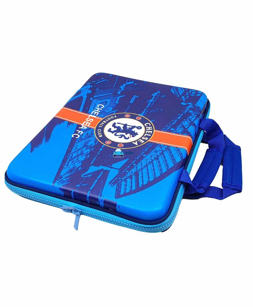 FunBlast Rectangular Multipurpose Bag Football Club Print - Blue FunBlast Rectangular Multipurpose Bag Football Club Print - Blue