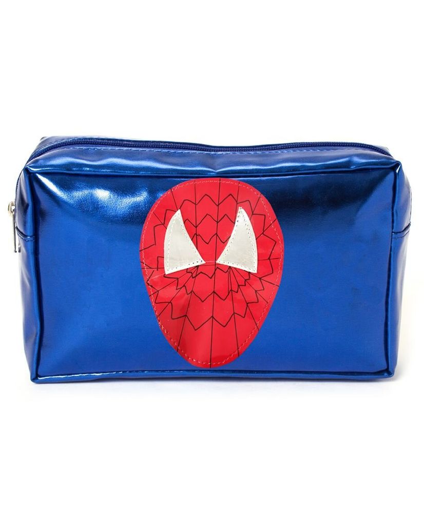 Rv Praman Spider Print Multipurpose Pouch - Blue