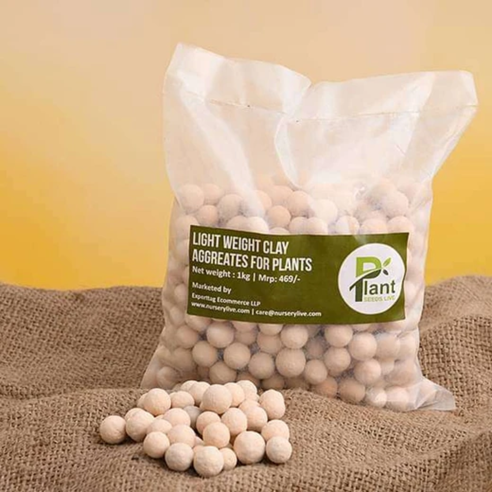 Light Weight Clay Aggregates For Plants - 1 kg
