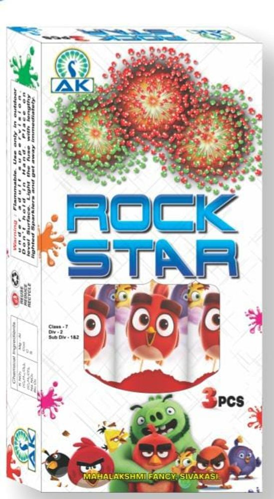 Rockstar white-3 pcs, -1 1/2" Rockstar white-3 pcs, -1 1/2"