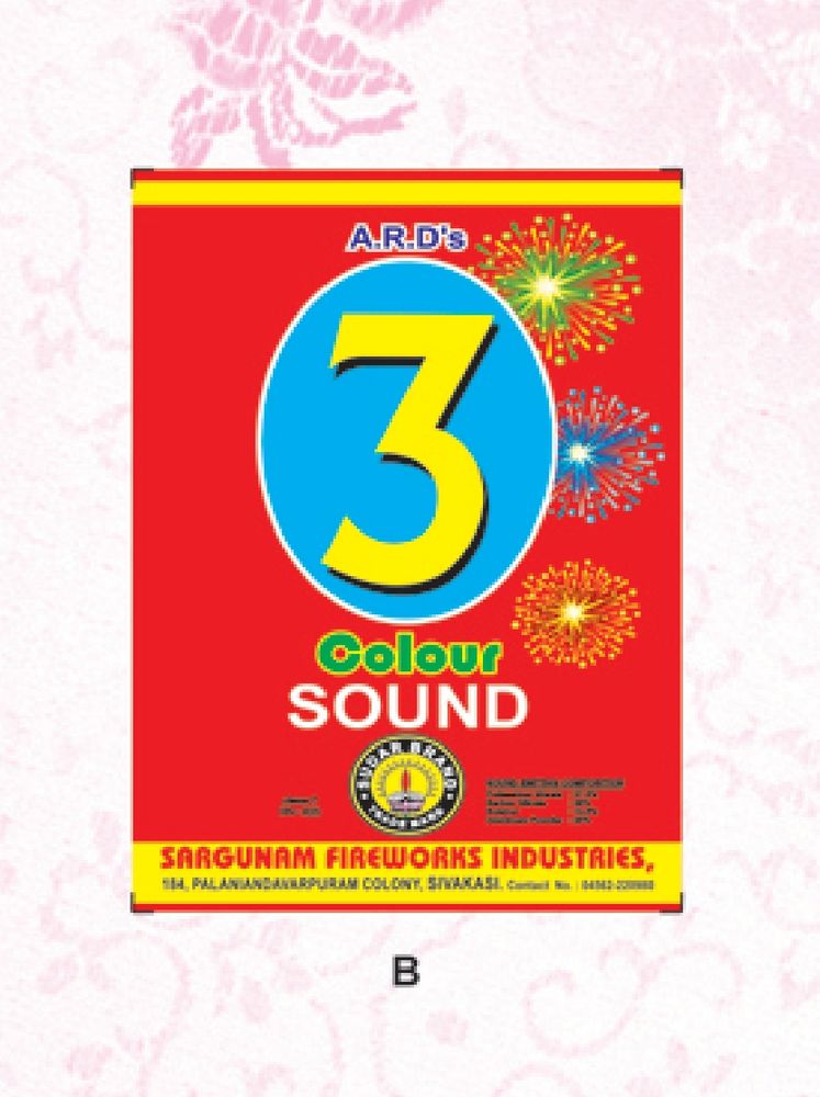 Three Colour Sound 41/2"