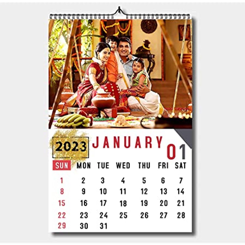 Custom White Designer Poster Calendar 2023 Custom White Designer Poster Calendar 2023