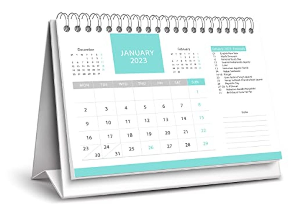 Table Calendar with festivals Famous Motivational Quotes and Planner Table Calendar with festivals Famous Motivational Quotes and Planner
