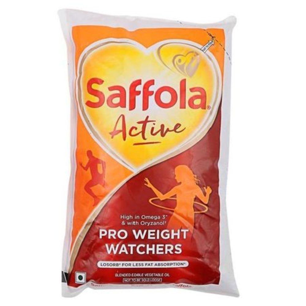 Saffola Rice Bran & Soya Oil - Active