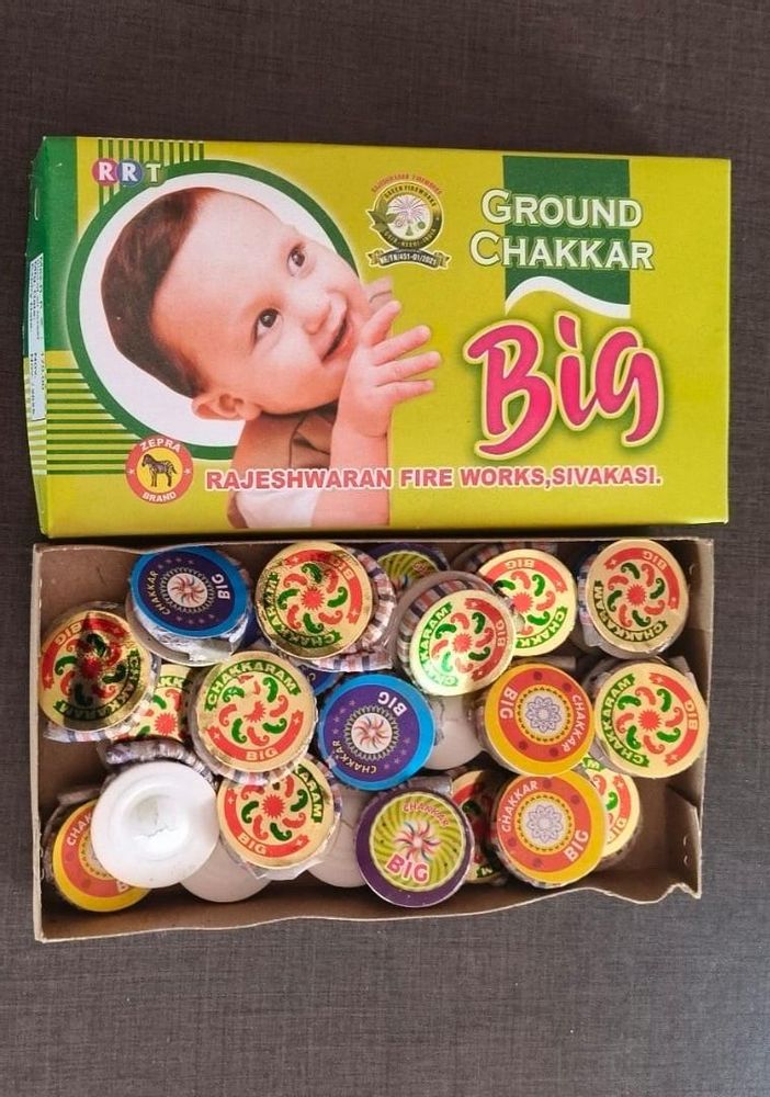 GROUND CHAKKAR BIG (25 Pcs)