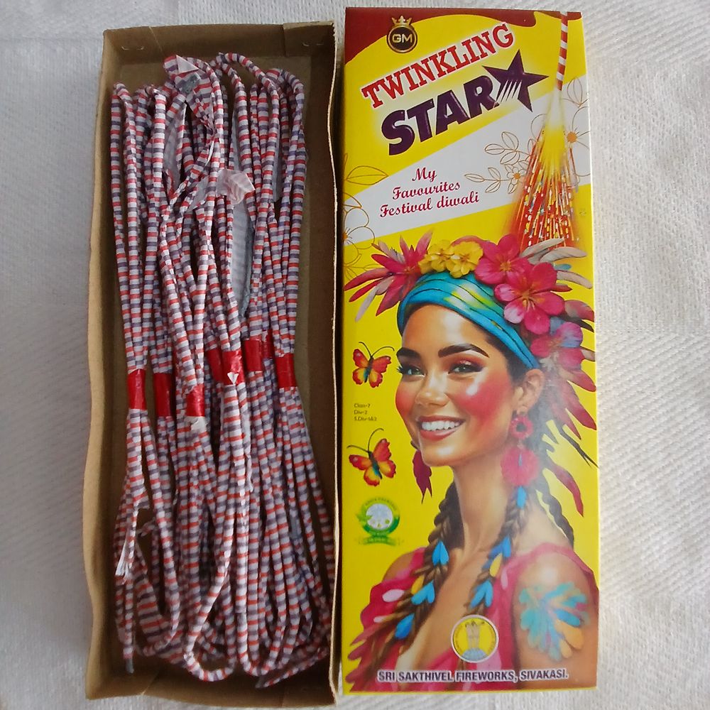 4' TWINKLING STAR (10 PCS)