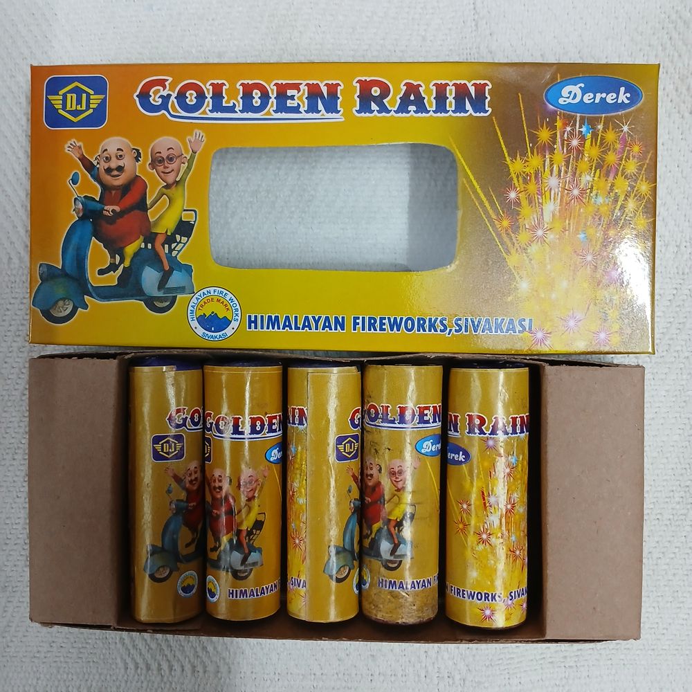 COLOR RAIN FOUNTAIN (5 PCS)