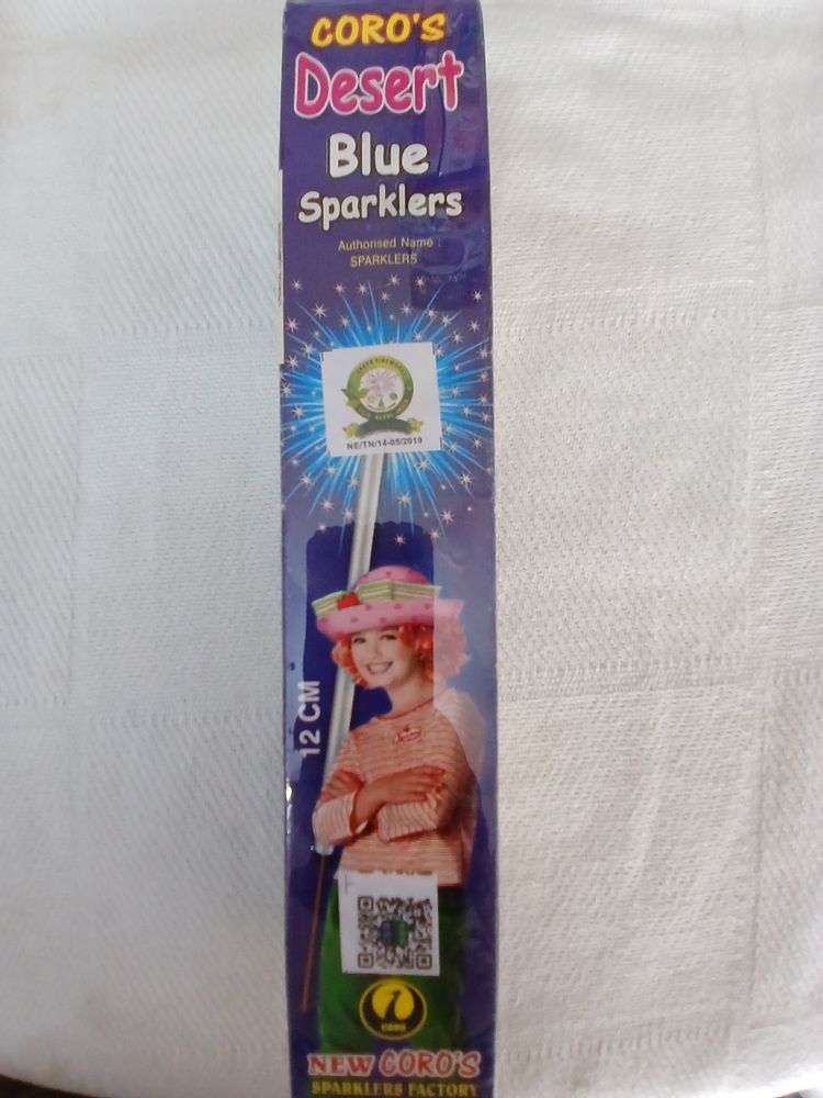 12 CM BLUE COLUR SPARKLERS