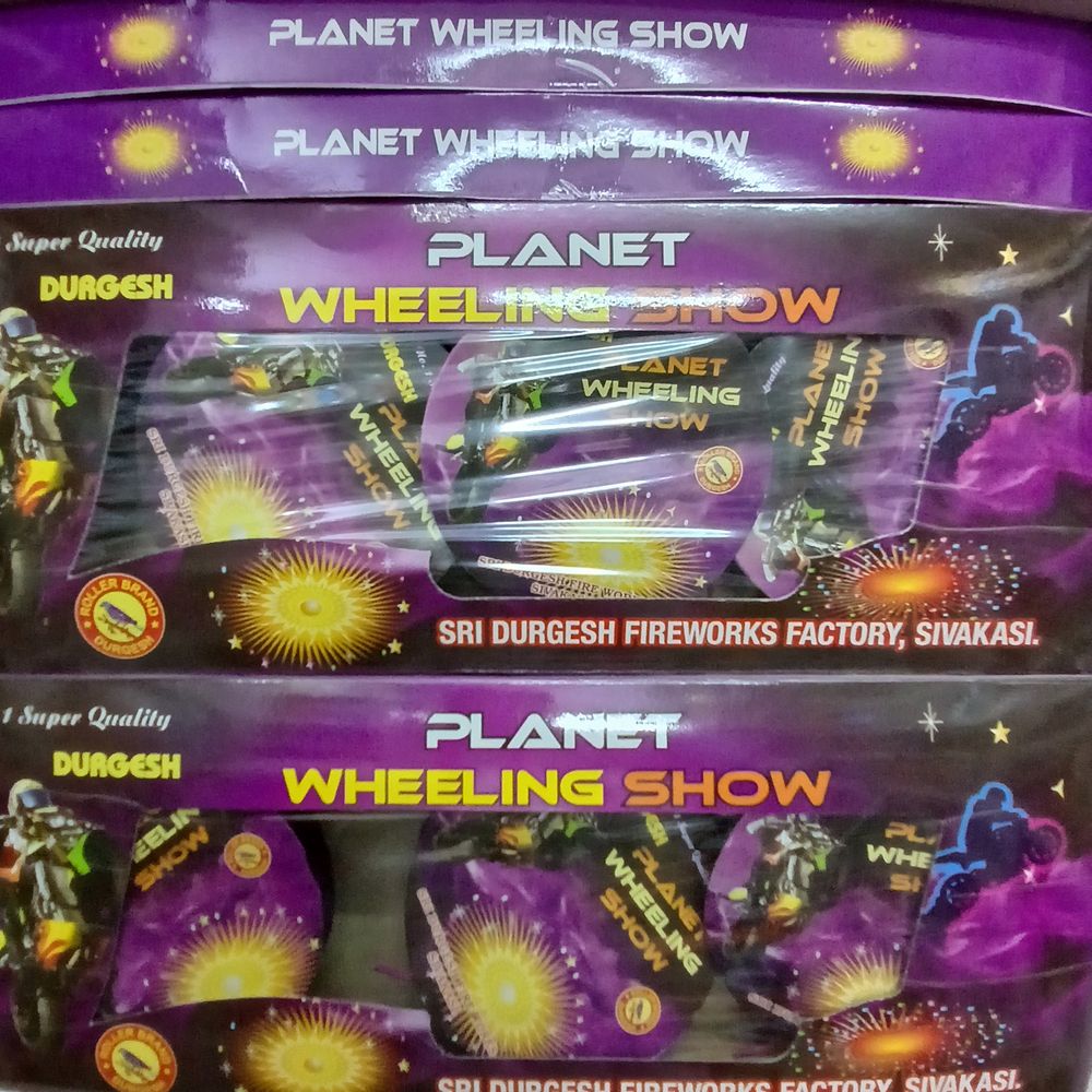 PLANET WHEEL CRACKLING (3 PCS)