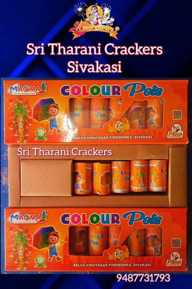 Colour Pots Shower (5 PCS - 1 Box)