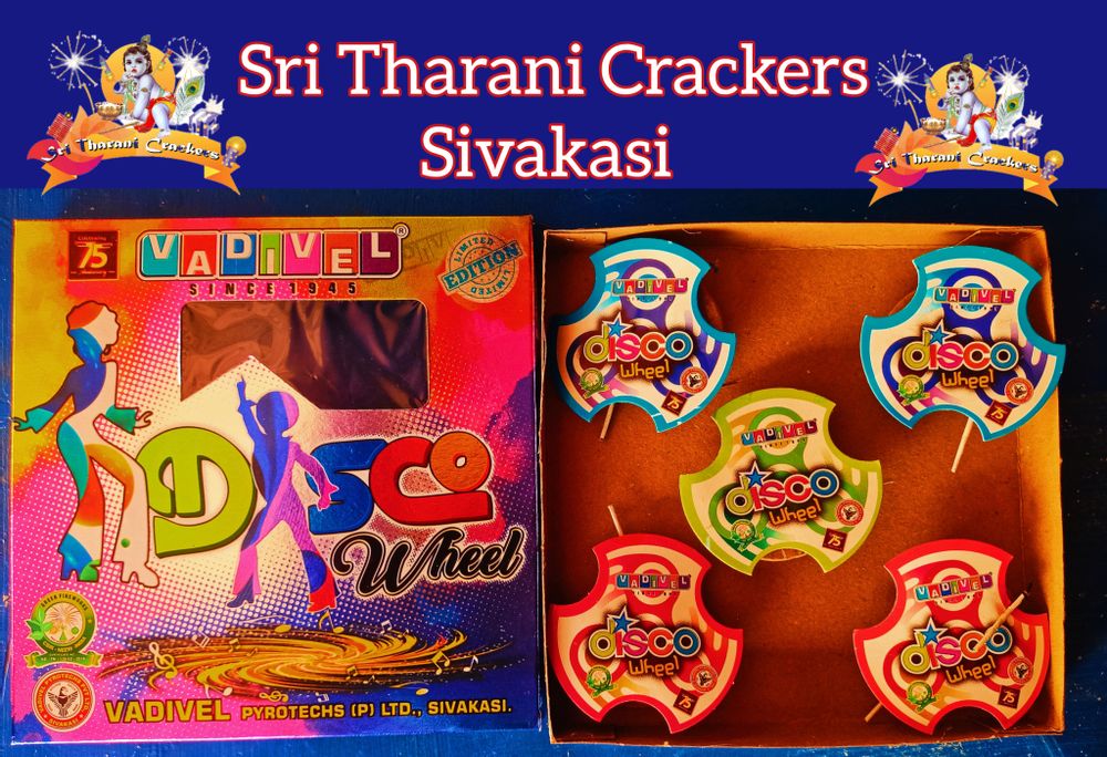 Disco Weel Chakkaras (5 PCS - 1Box)