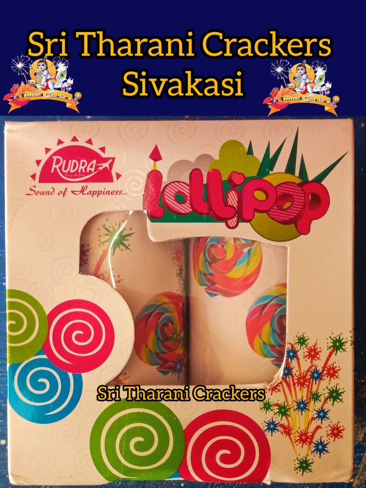 Lollipop (Red, Green & Crackling) - (2 PCS)