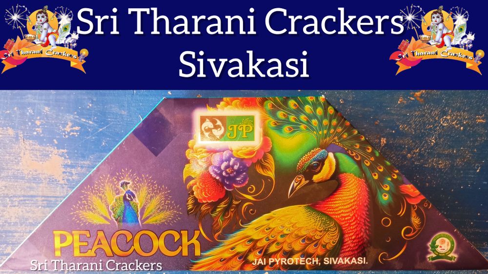 Peacock Tri Colour - (1 PCS)
