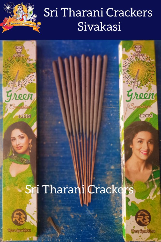 12 cm Green Sparkler (10 PCS - 1Box)