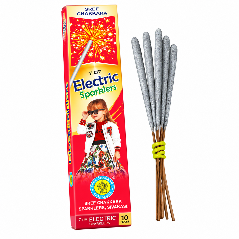 7 Cm Electric Sparklers