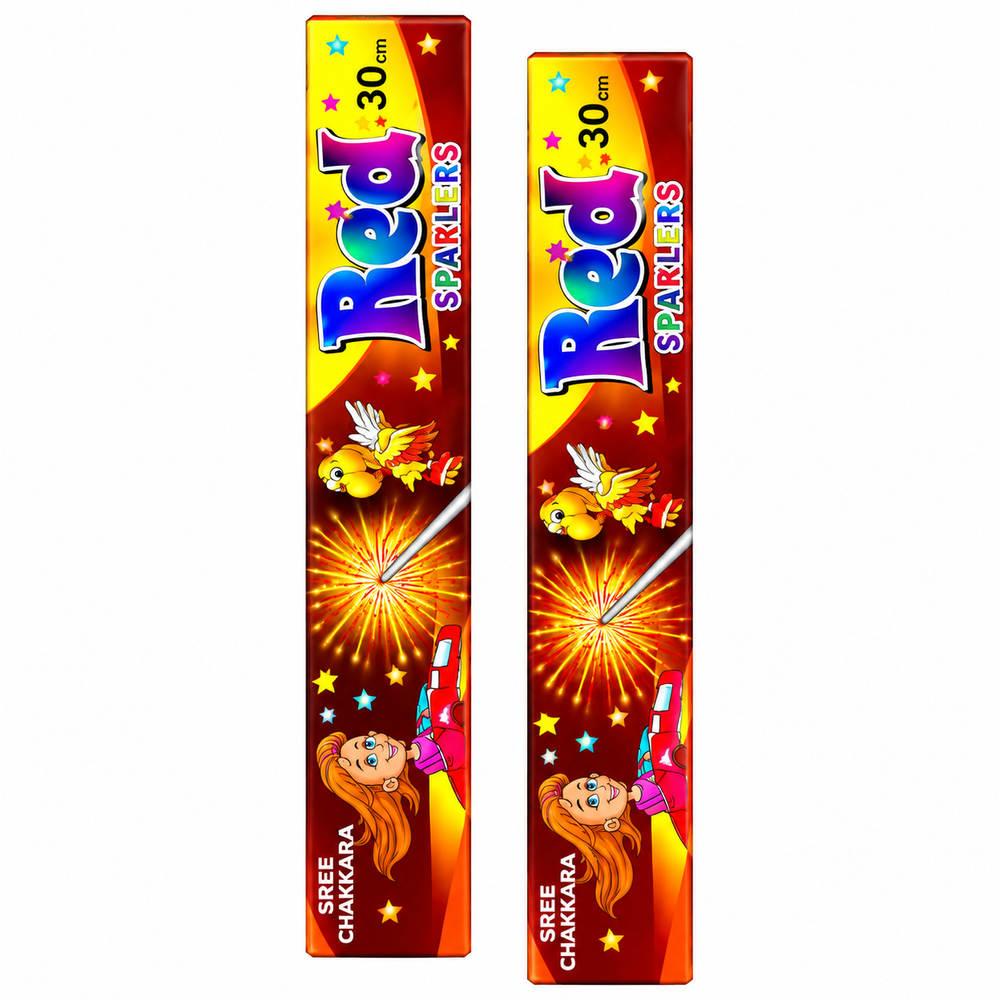 30 Cm Red Sparklers