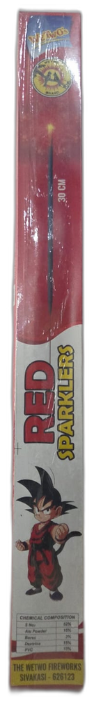 30cm Red Colour B (5Pcs)