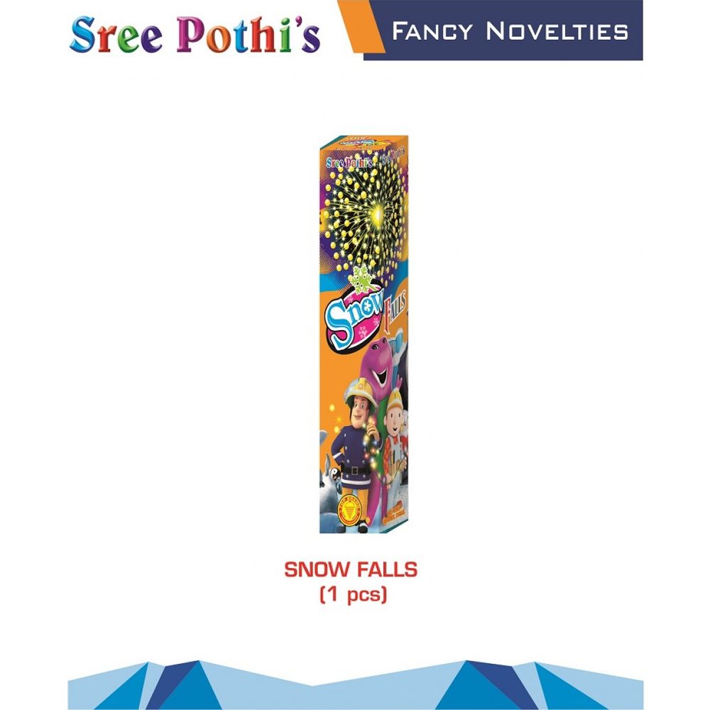 3 Inch PIPE Snow Falls B (1 Pcs)