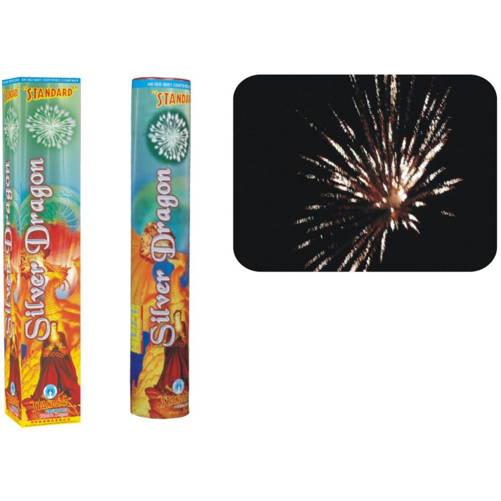 2.5 Inc PIPE Silver dragon (1 pcs)