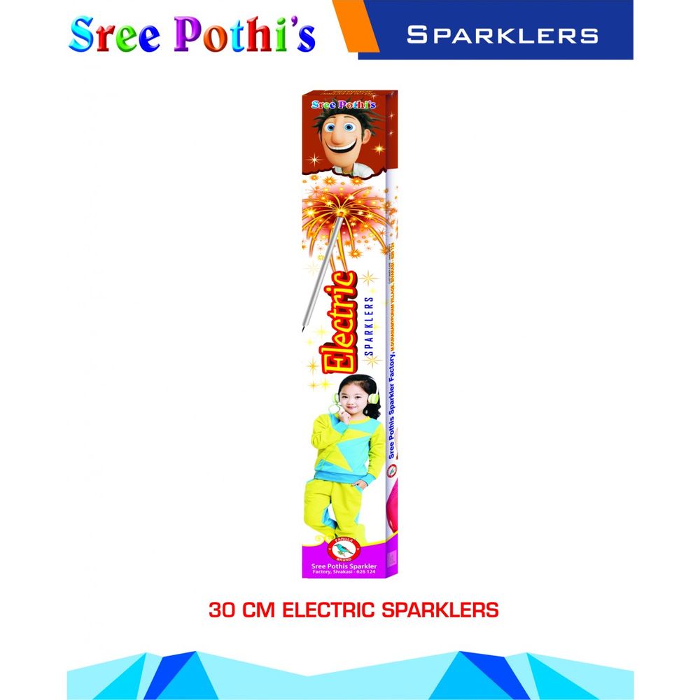 30cm Electric Sparklers B (5Pcs)