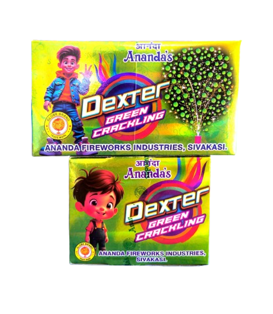 Dexter E (Green Crackling)