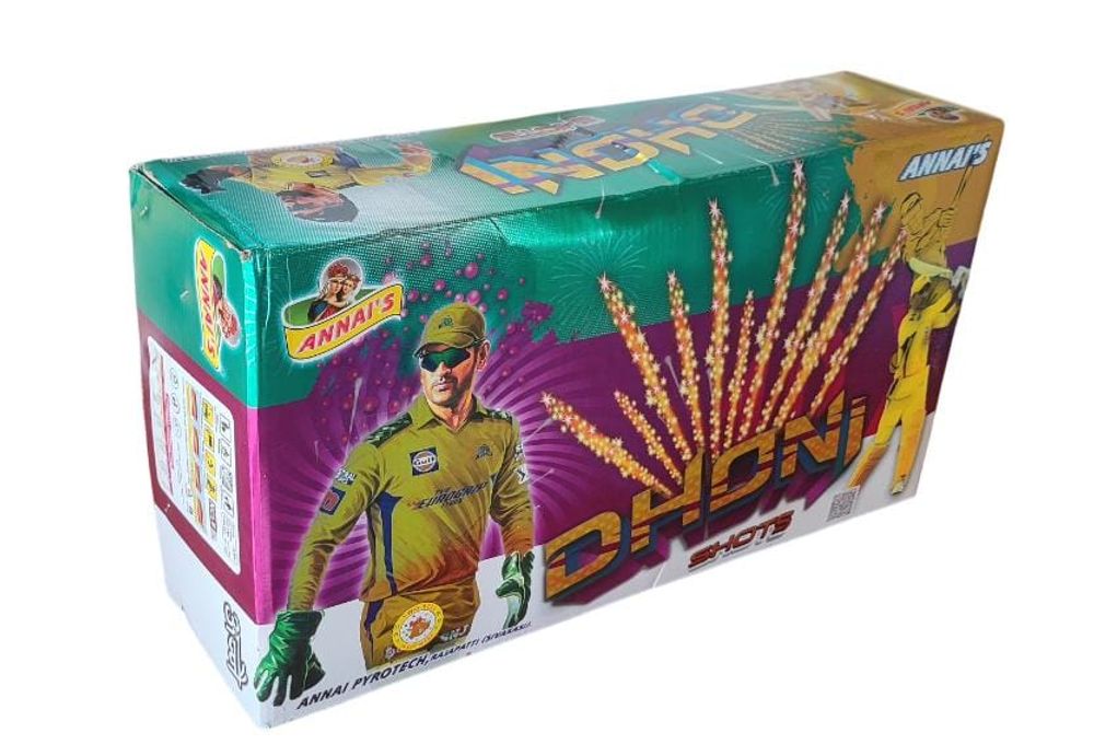 10 x 10 Shot CRACKLING B (FAN CAKE)