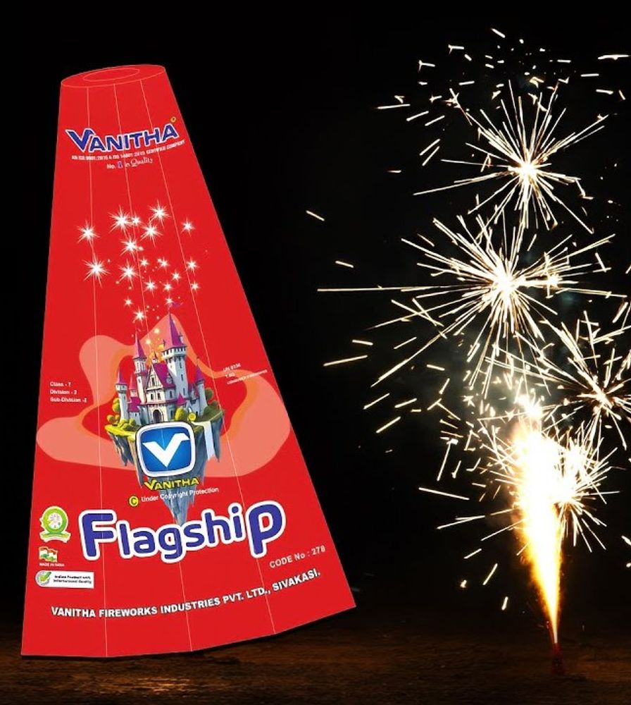 Flagship Crackling Fountain E (1 Pcs)