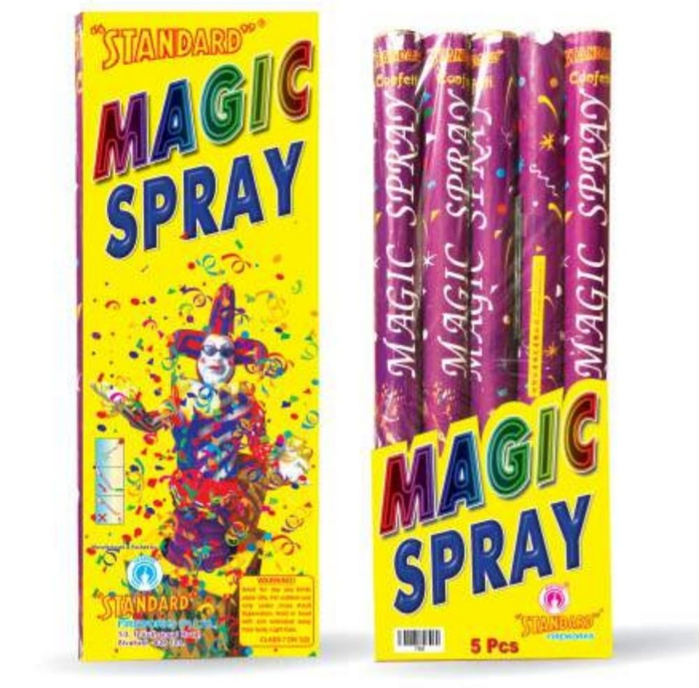 Magic spray - confetti (5 pcs)