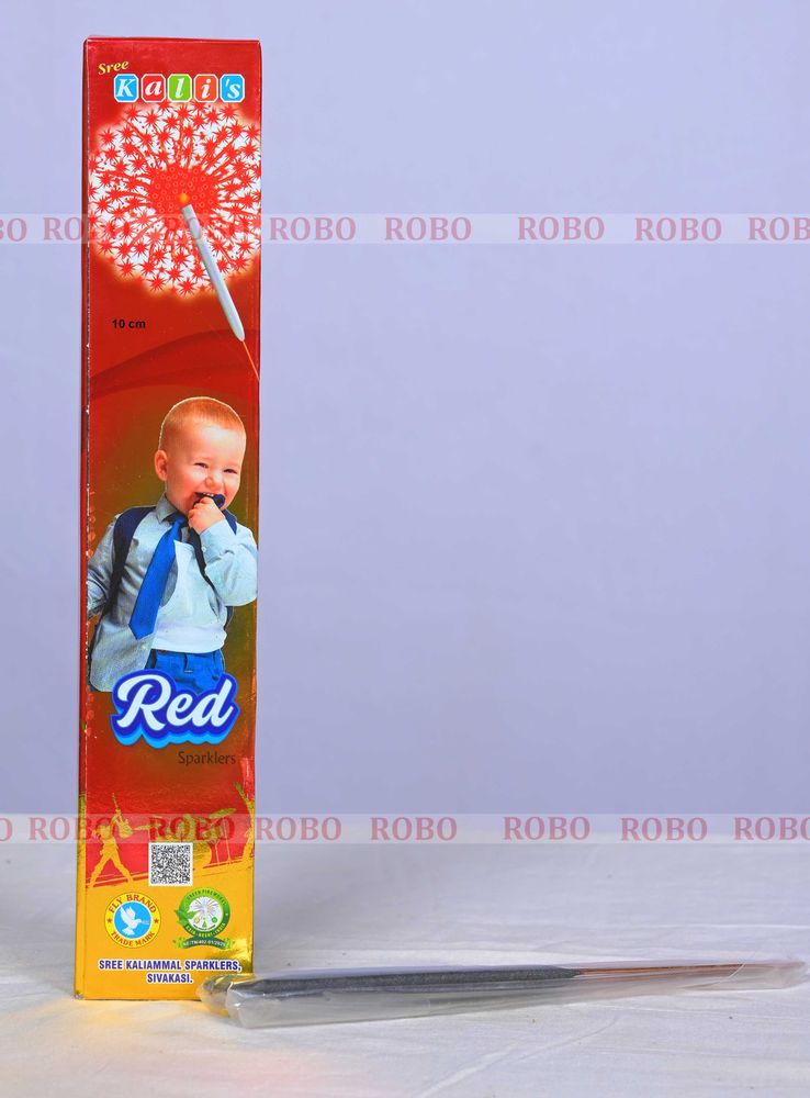 10 Cm Red Sparklers