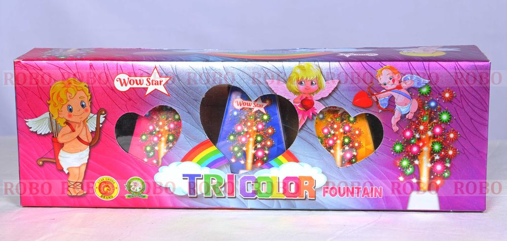 Tri Color Fountains Big