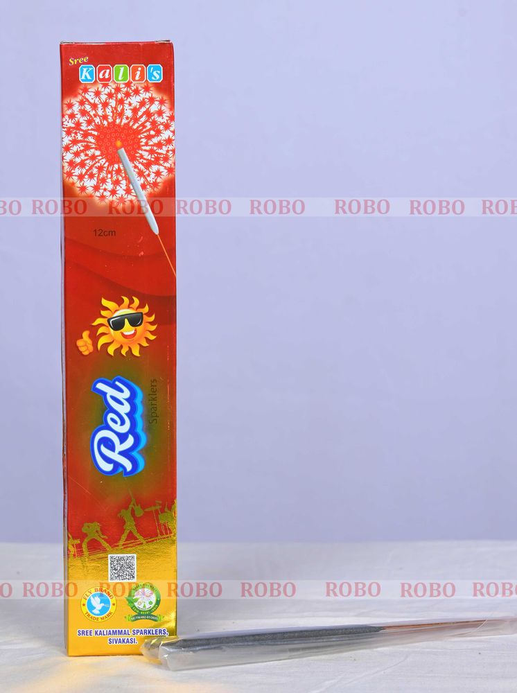 12 Cm Red Sparklers