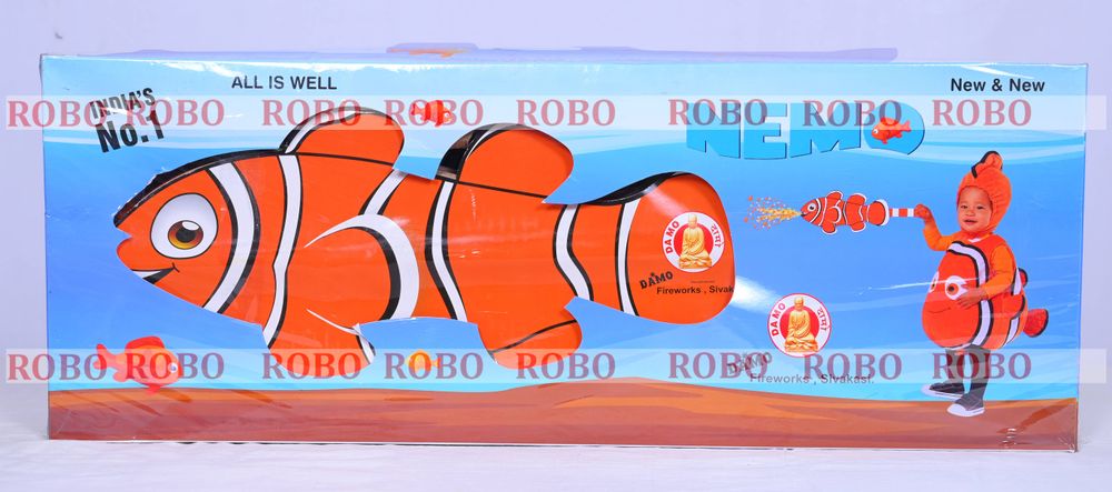 Nemo Candle Fish Toy