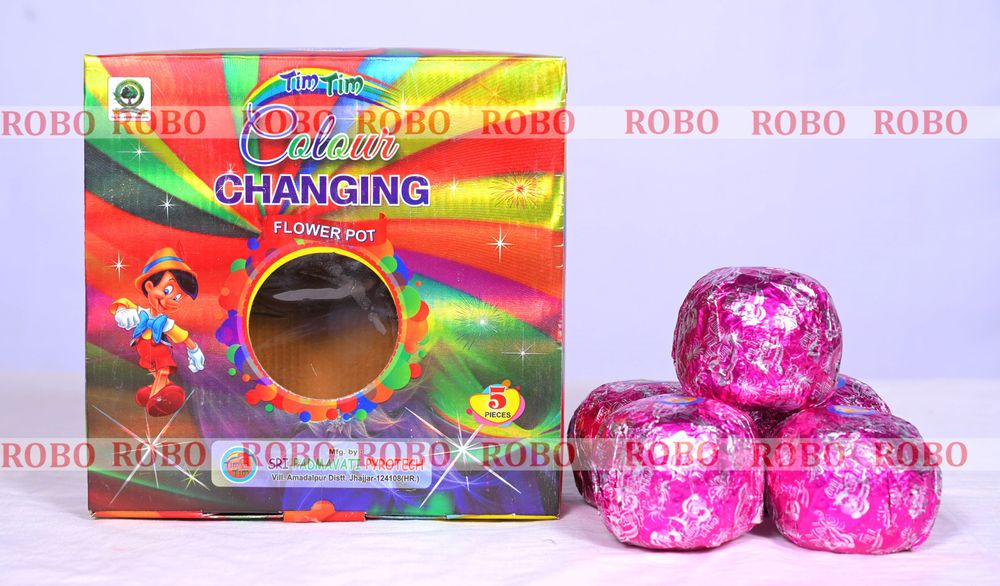 Colour changing Mud Pot