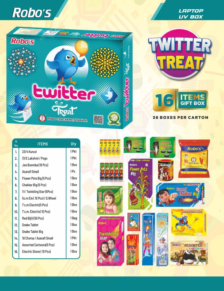 Twiter ( 16 Items)
