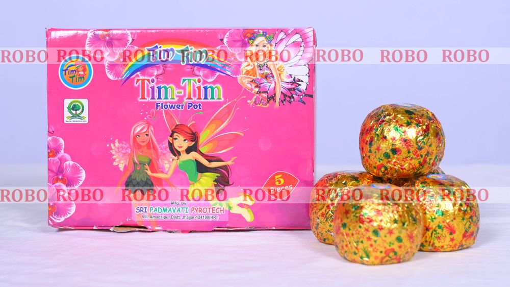 Tim Tim Mud Pot (5 pcs/Box)(Rate per box 140Rs, 20 Box per case)