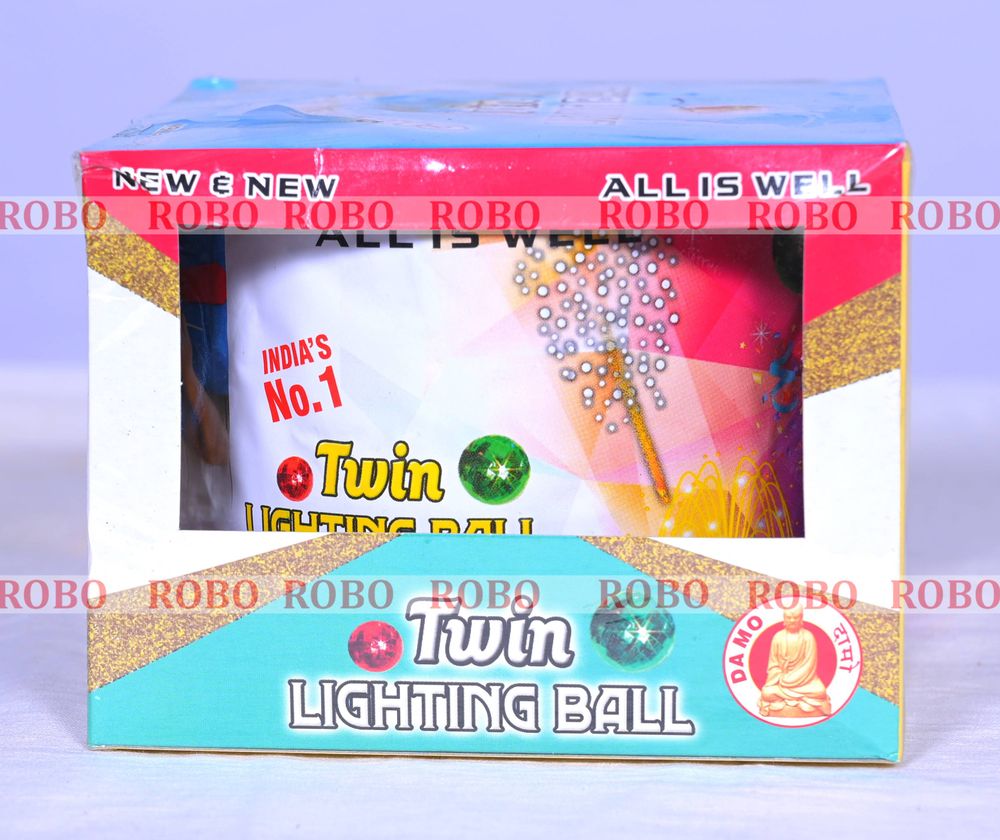Twin Lighting Ball (Rate per box 245 Rs, 48 boxes per case)