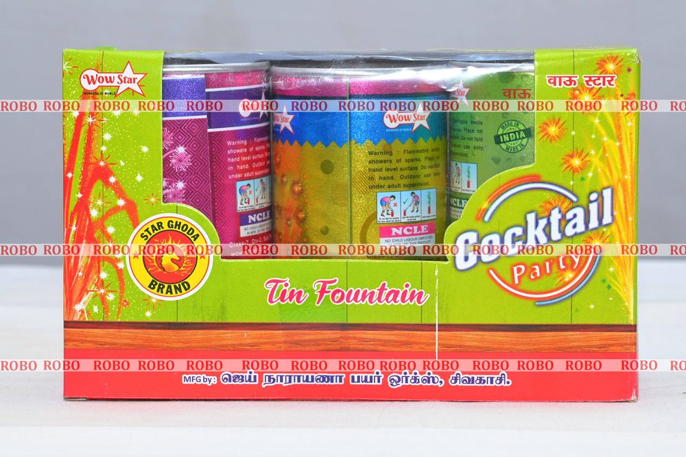 Cocktail (3 pcs/Box) (Rate per box 210Rs, 64 Box per case)	