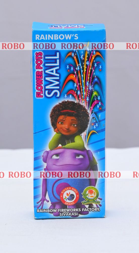 Flower pot small (10pcs/box)  (Rate per box 34 Rs, 300 boxes per case)