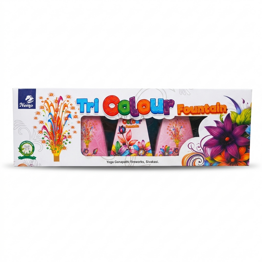 Deluxe Tri Color Fountain