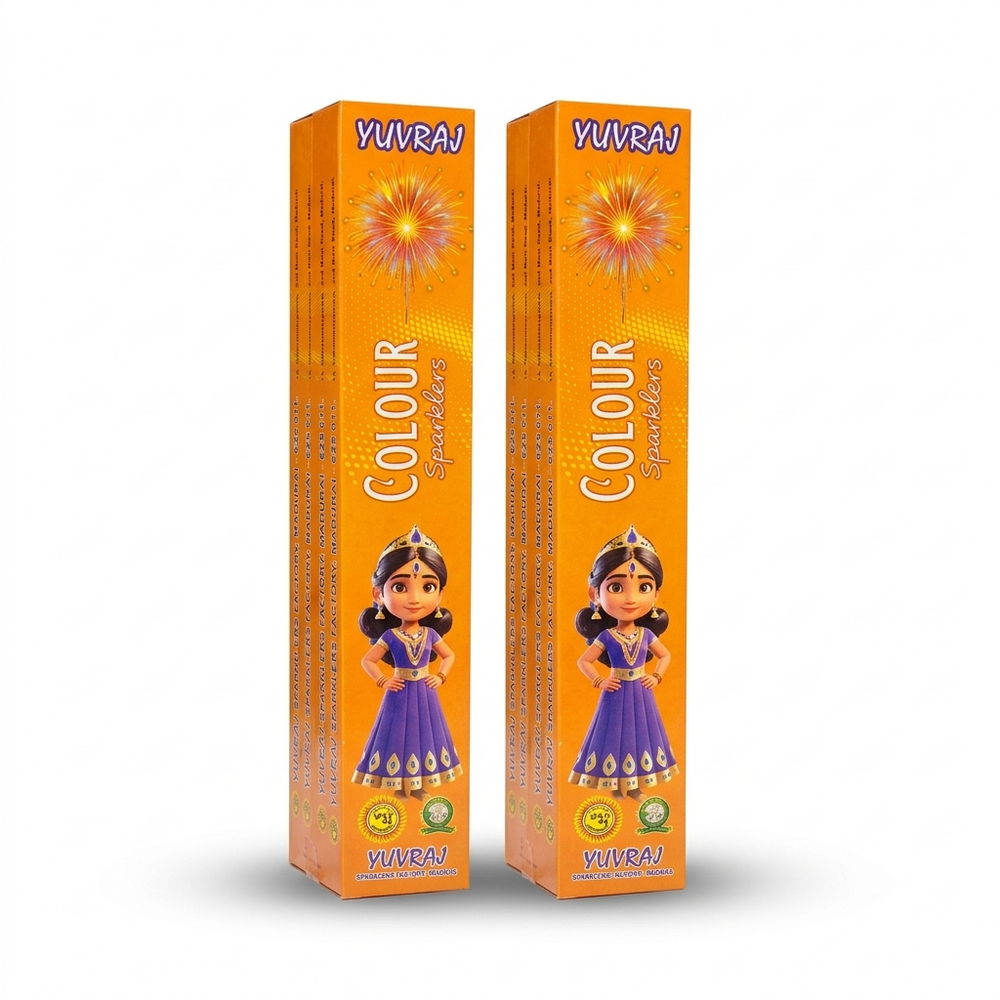 12 cm Crackling Sparklers (5 Box)
