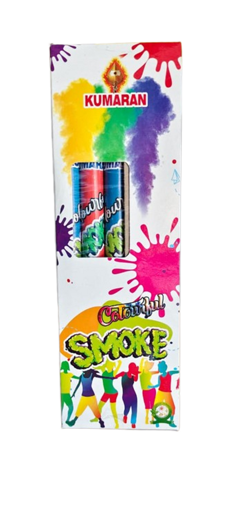 Rainbow Smoke Candle