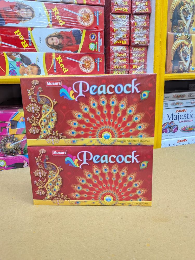 Mini Peacock (3 Face)