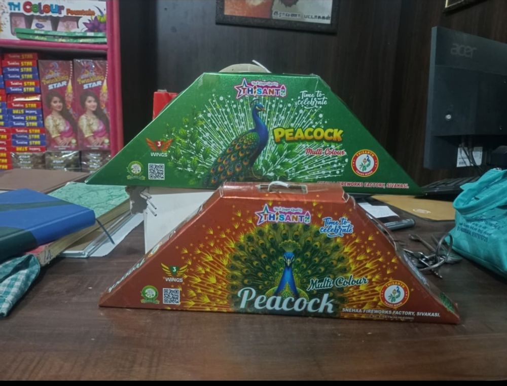 Magical Peacock (3 Face)